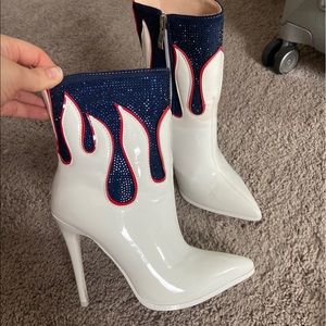 Drip Ankle Boots